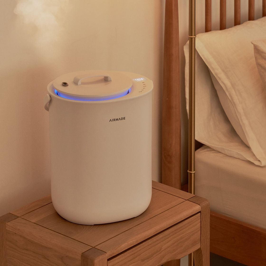 [리퍼] 에어메이드 가열식 자동세척  AI 습도조절 더위대한 가습기 AMH-4502([Refurbished]AIRMADE Warm Mist Baby Sterilization Auto-Cleaning! The Greater Humidifier AMH-4502) - 3