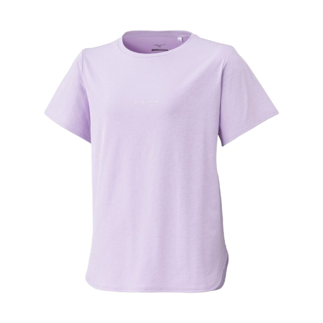 32MAD30169 (W) Mizuno Wide Silhouette Stretch Soft Dry T-Shirt Pail Purple