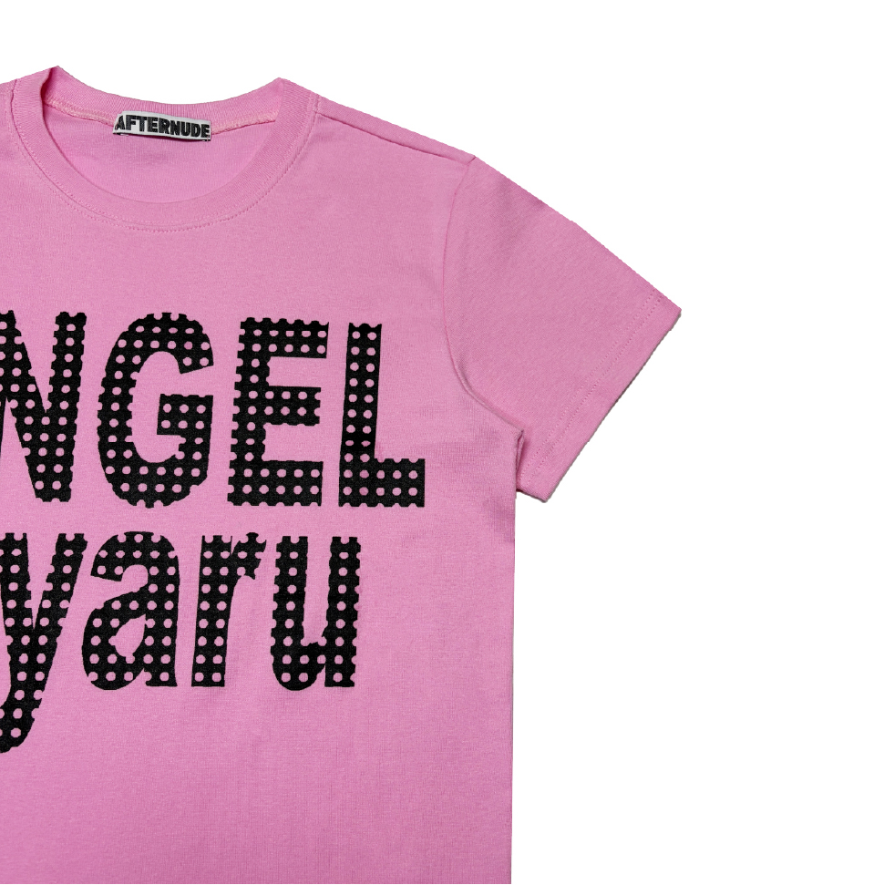 에프터누드 엔젤 갸루 티 핑크(Afternude Angel Gyaru Tee Pink) - 2
