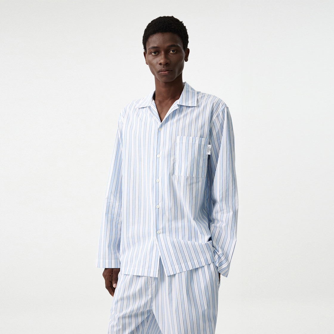 씨피티에스 클래식 스트라이프 파자마 스카이블루(CPTS CLASSIC STRIPE PAJAMAS SKYBLUE) - 2