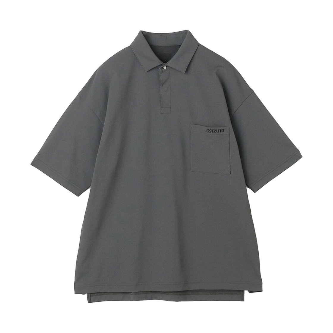 미즈노 안티 스웨트 폴로 셔츠 애쉬 블랙(Mizuno Anti Sweat Polo Shirt Ash Black) - 1