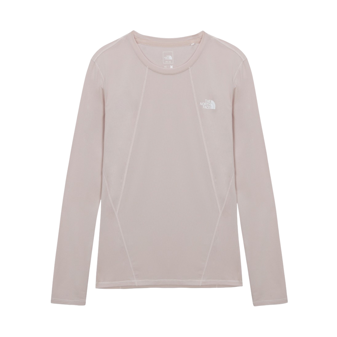 NT7TS07D (W) The North Face Vane L/S R/T-Shirt Pale Peach - 26SS