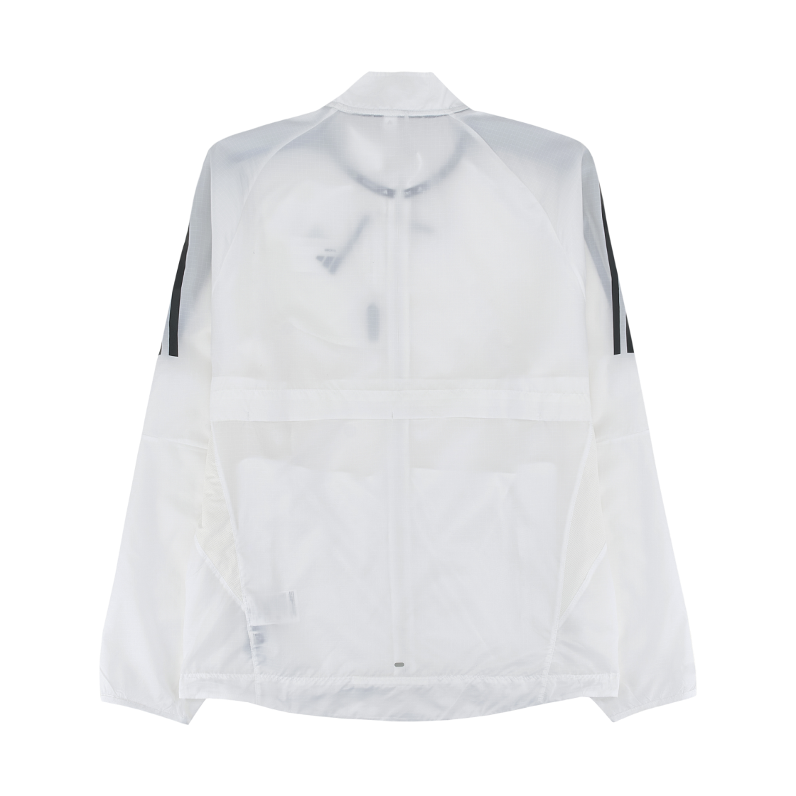 아디다스 오운 더 런 삼선 패커블 자켓 화이트 - KR 사이즈(Adidas Own the Run 3-Stripes Packable Jacket White - KR Sizing) - 2