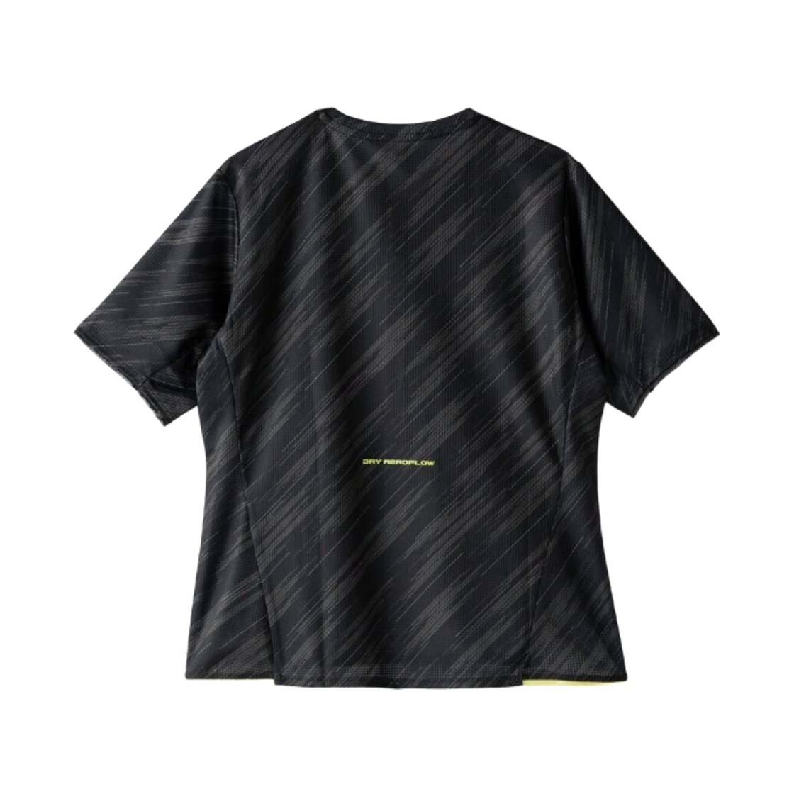 (W) 미즈노 와이드 실루엣 드라이 에어로플로우 그라디언트 티셔츠 블랙((W) Mizuno Wide Silhouette Dry Aeroflow Gradient T-Shirt Black) - 2