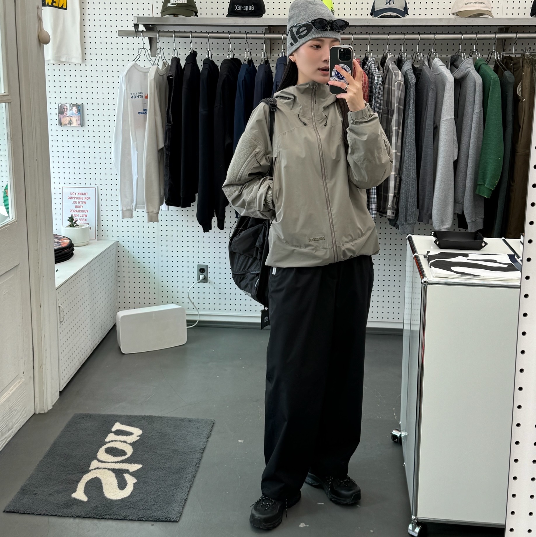 Salomon XT-Quest 2 ADV Black Ebony 착용 스타일 - 3