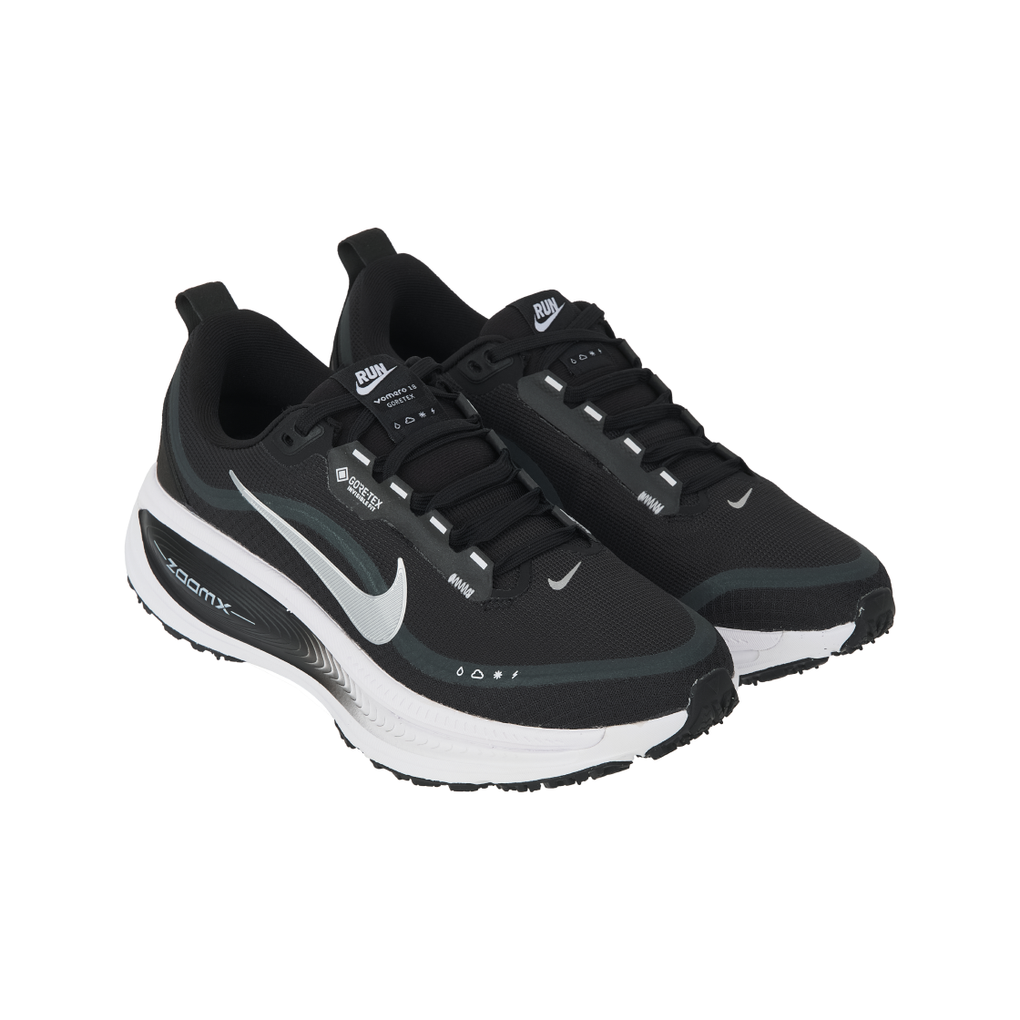 (W) 나이키 보메로 18 고어텍스 블랙 앤트러사이트((W) Nike Vomero 18 Gore-Tex Black Anthracite) - 4