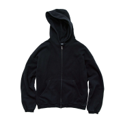 Polyteru Human Index Human Overdyed Zip Hoodie Ink Black