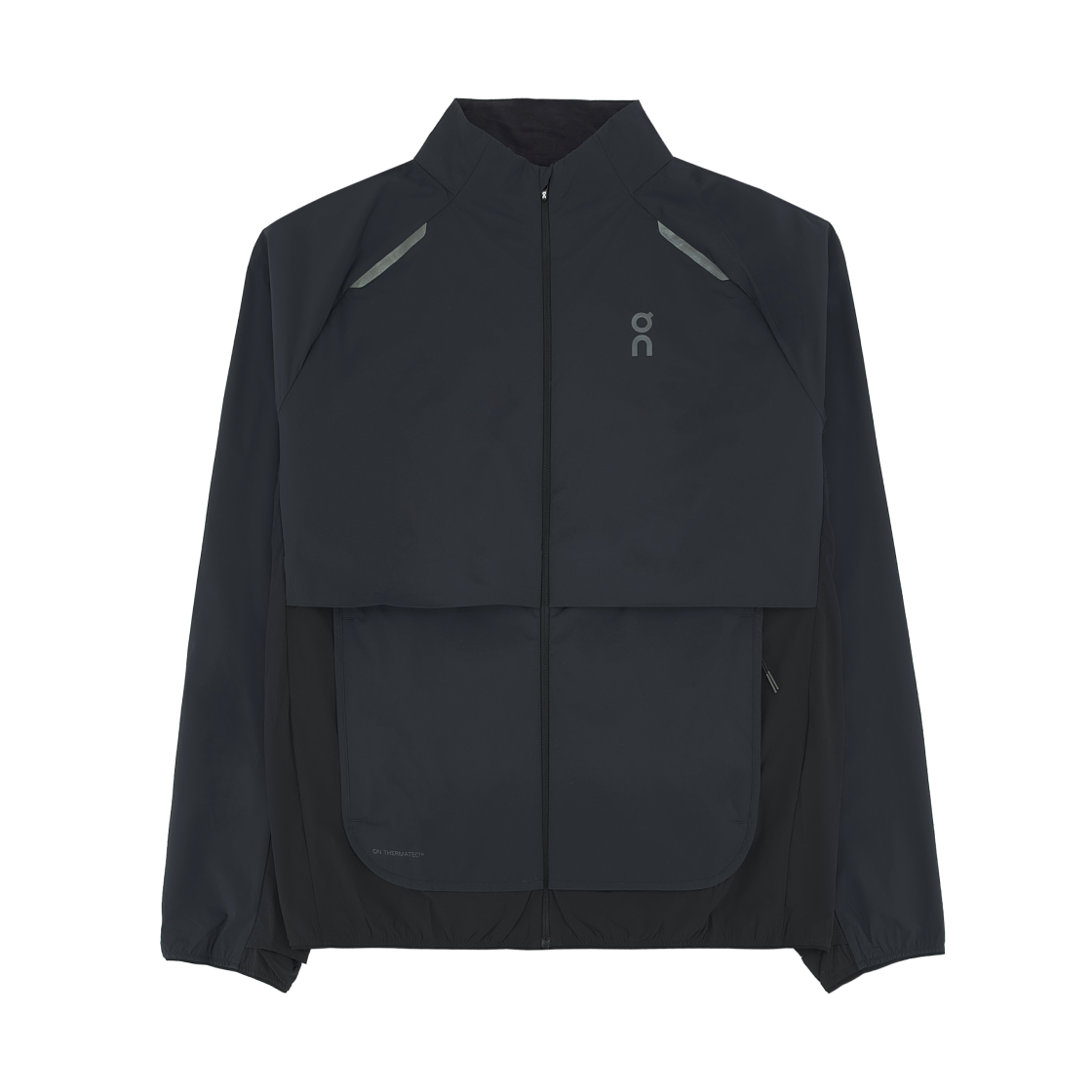 온 러닝 인슐레이티드 웨더 자켓 블랙