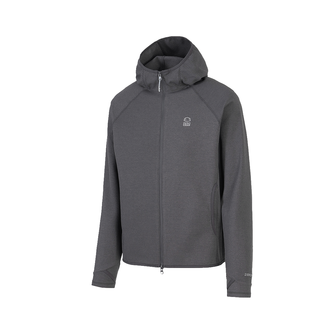 제로그램 SEAWOOL® 풀집 자켓 그레이(ZEROGRAM SEAWOOL Full-Zip Jacket Gray)
