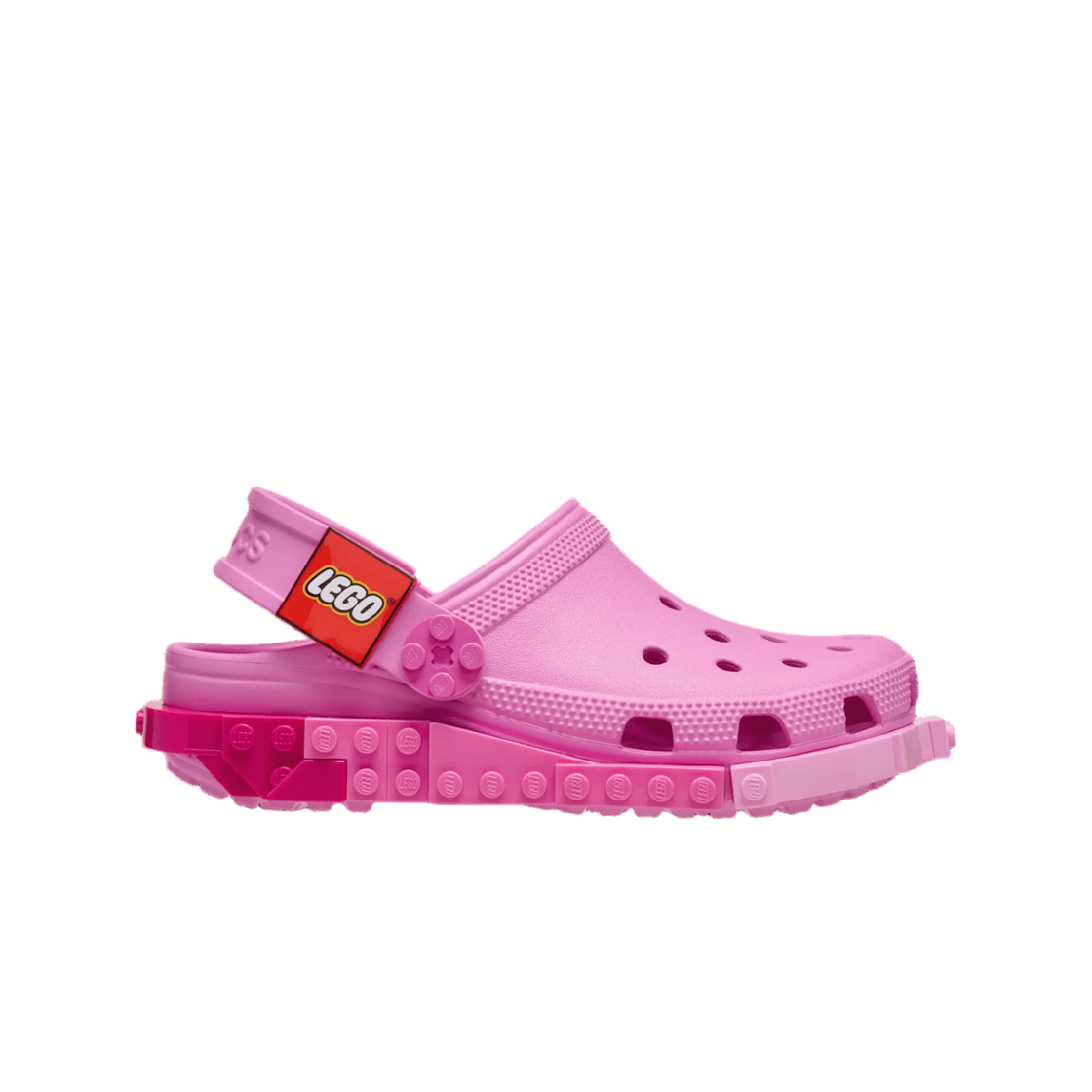 (키즈) 크록스 x 레고 크리에이티비티 클로그 타피 핑크 미니 피규어 세트((Kids) Crocs x Lego Creativity Clog Taffy Pink Mini Figure set) - 1