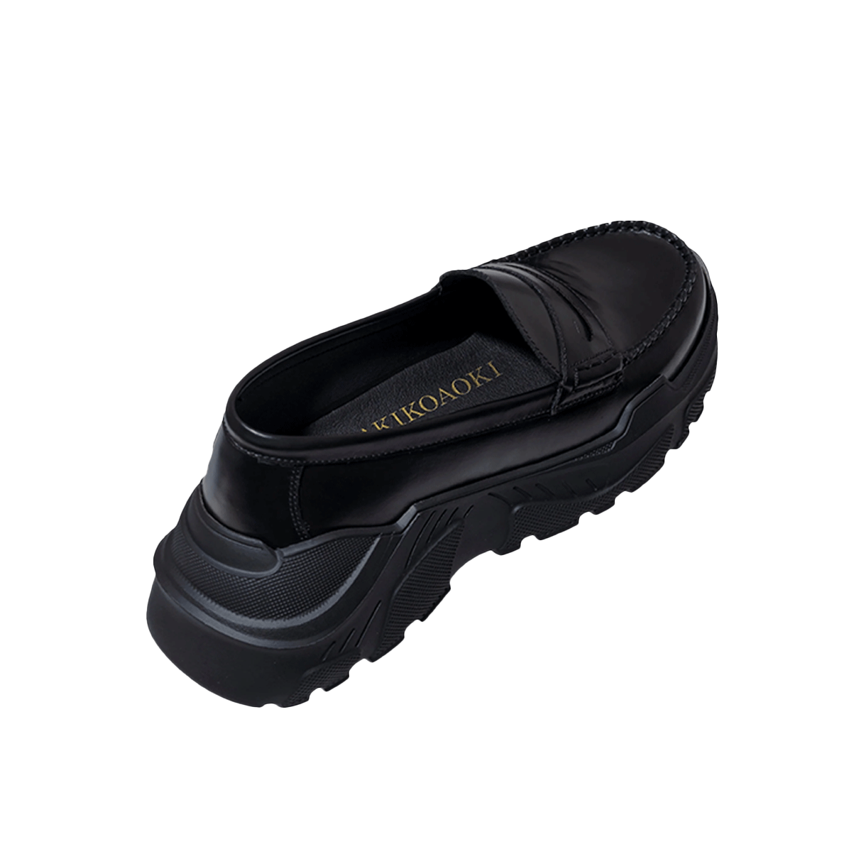 아키코아오키 우먼 레귤레이티드 그레비티 리얼 레더 블랙 - 26SS(Akikoaoki Women Regulated Gravity Real Leather Black - 26SS) - 2