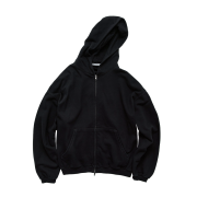 Polyteru Human Index Human Overdyed Zip Hoodie Black