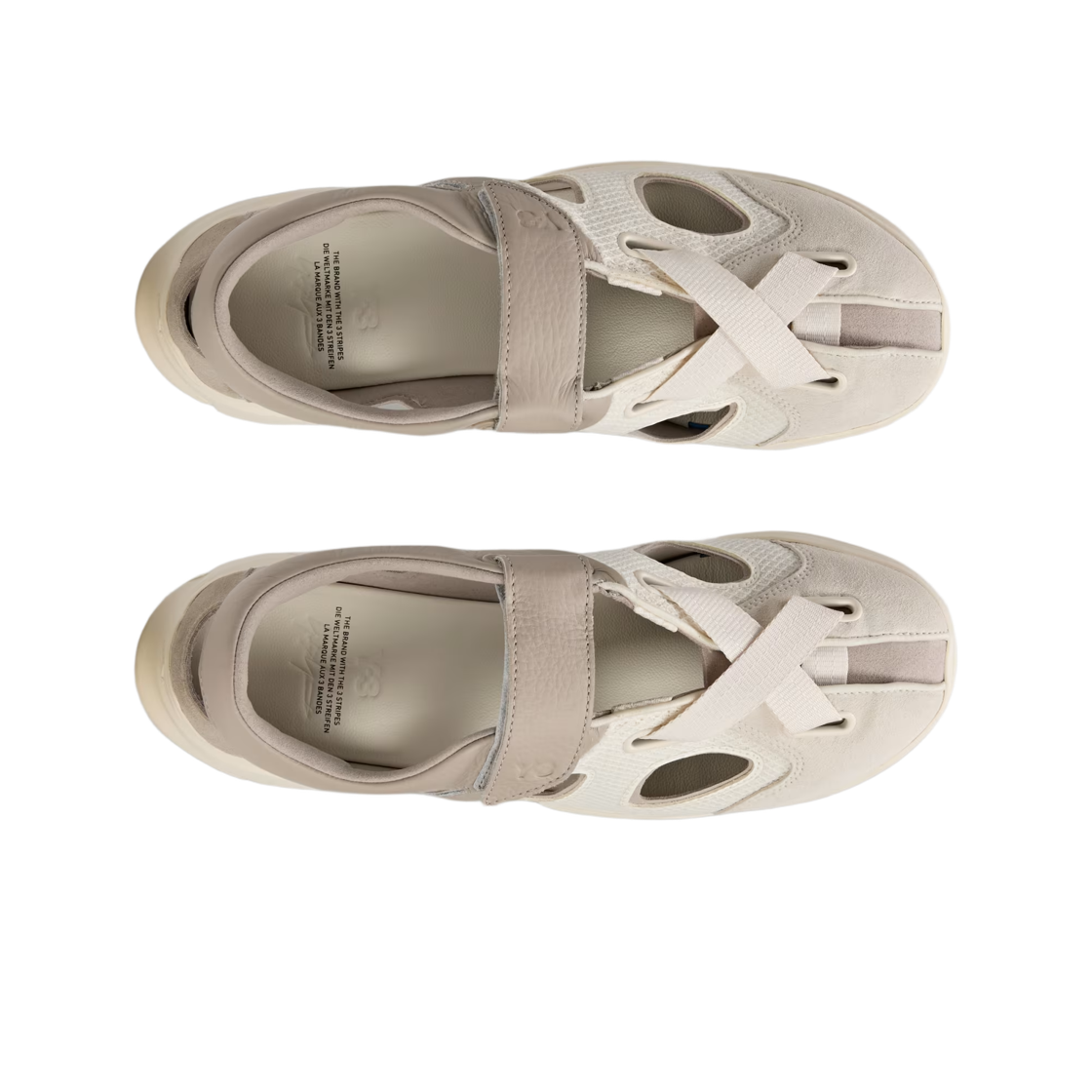 Y-3 x 요지 야마모토 GSG9 샌들 오프 화이트 오프 화이트(Y-3 x Yohji Yamamoto GSG9 Sandal Off White Off White) - 2