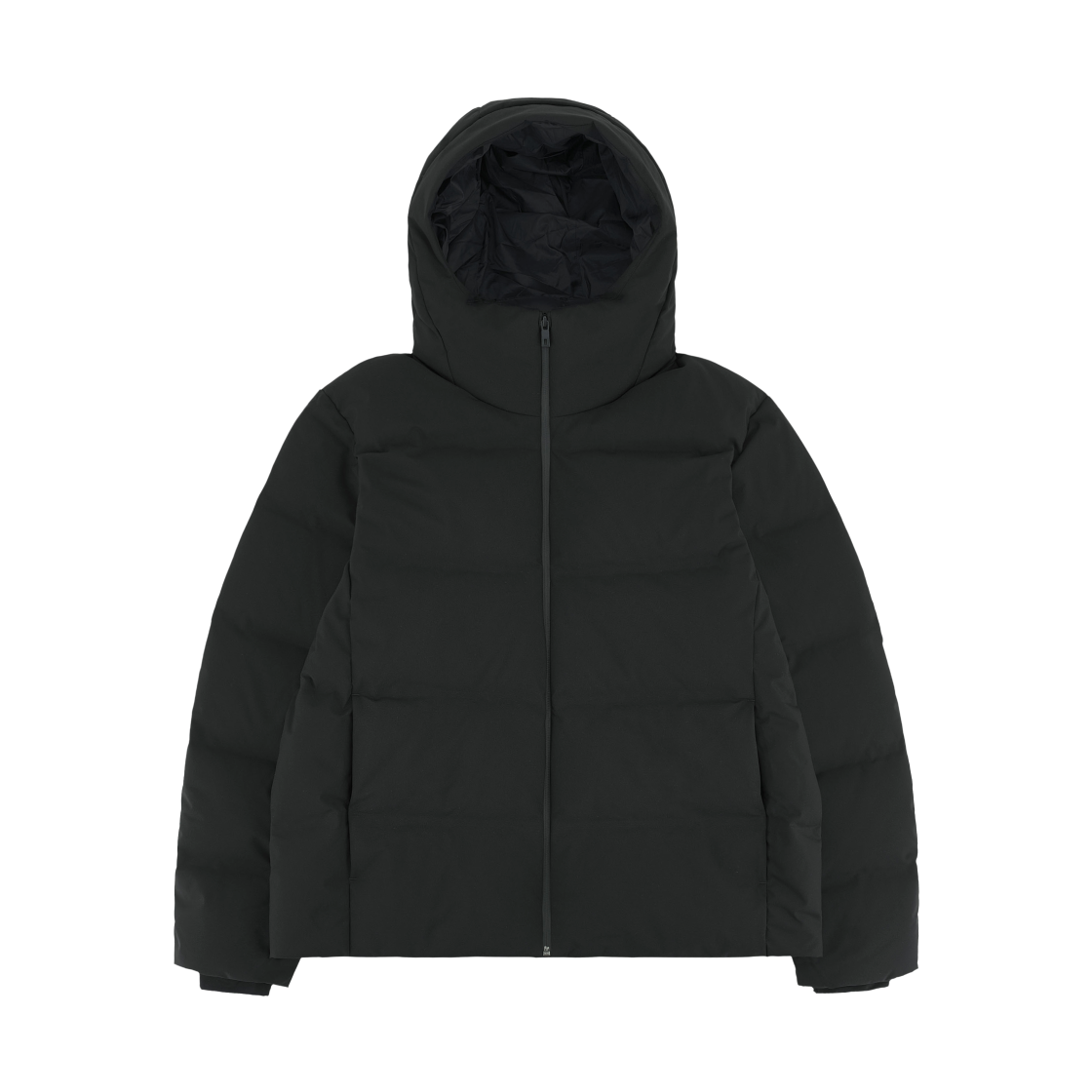 유니클로 심리스 다운 파카 블랙 - JP
