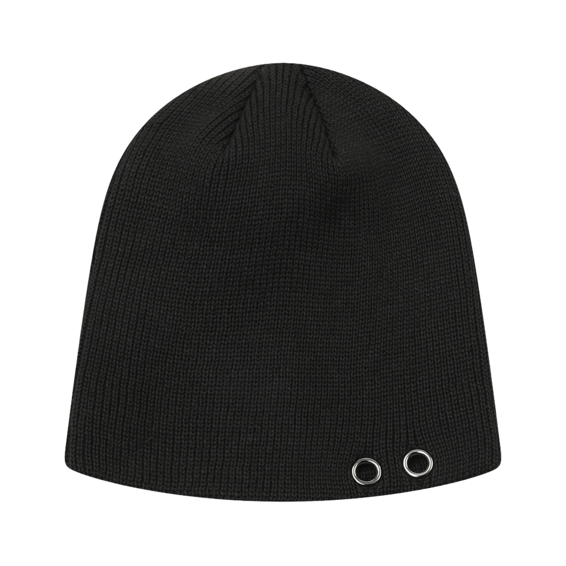 무센트 코른 크로스 레더 패치 비니 남녀공용 블랙(MUCENT Korn Cross Leather Patch Beanie Unisex Black) - 2