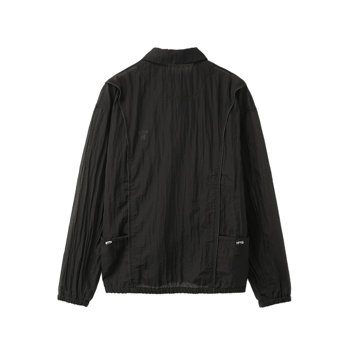 세터 립스탑 파이핑 나일론 자켓 블랙(SATUR Ripstop Piping Nylon Jacket Black) - 2