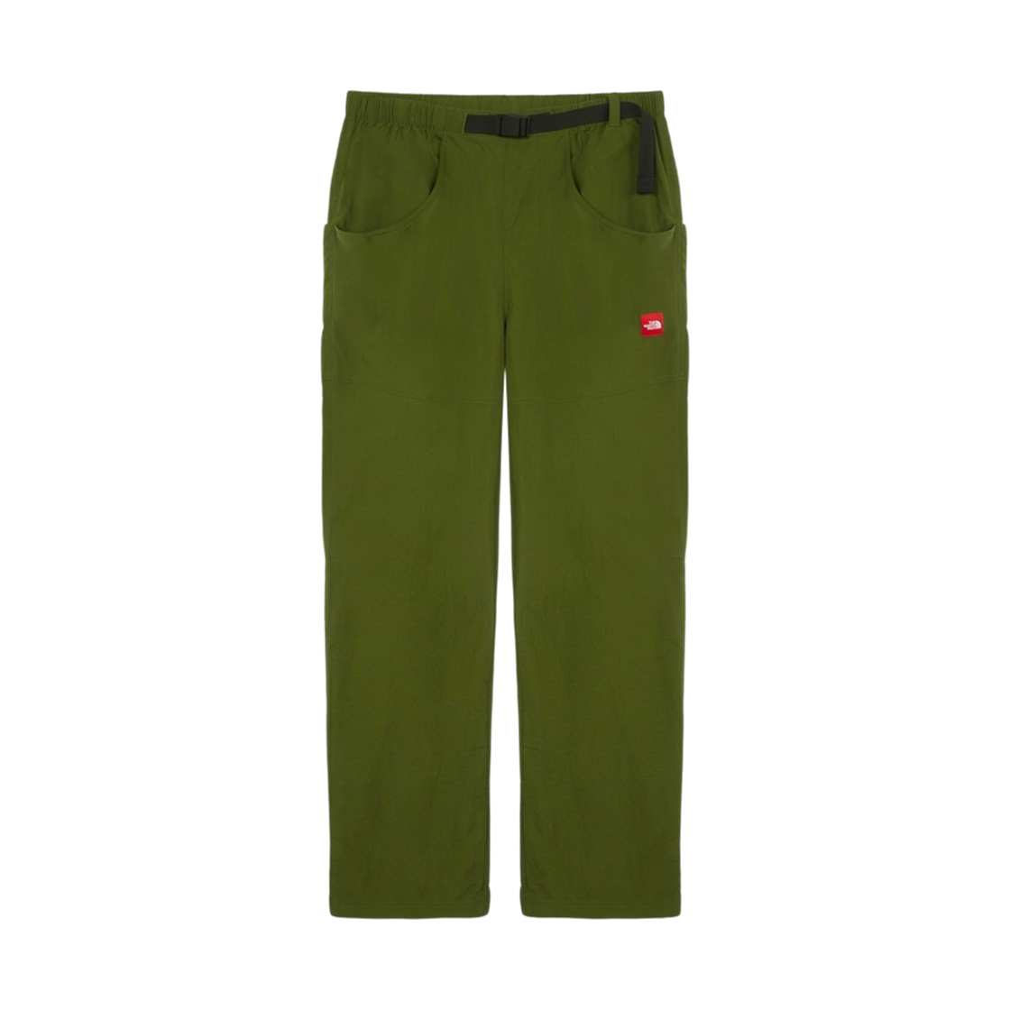 NP6NS28B The North Face M TNF Red Box Nylon Belted Pant Khaki - 26SS
