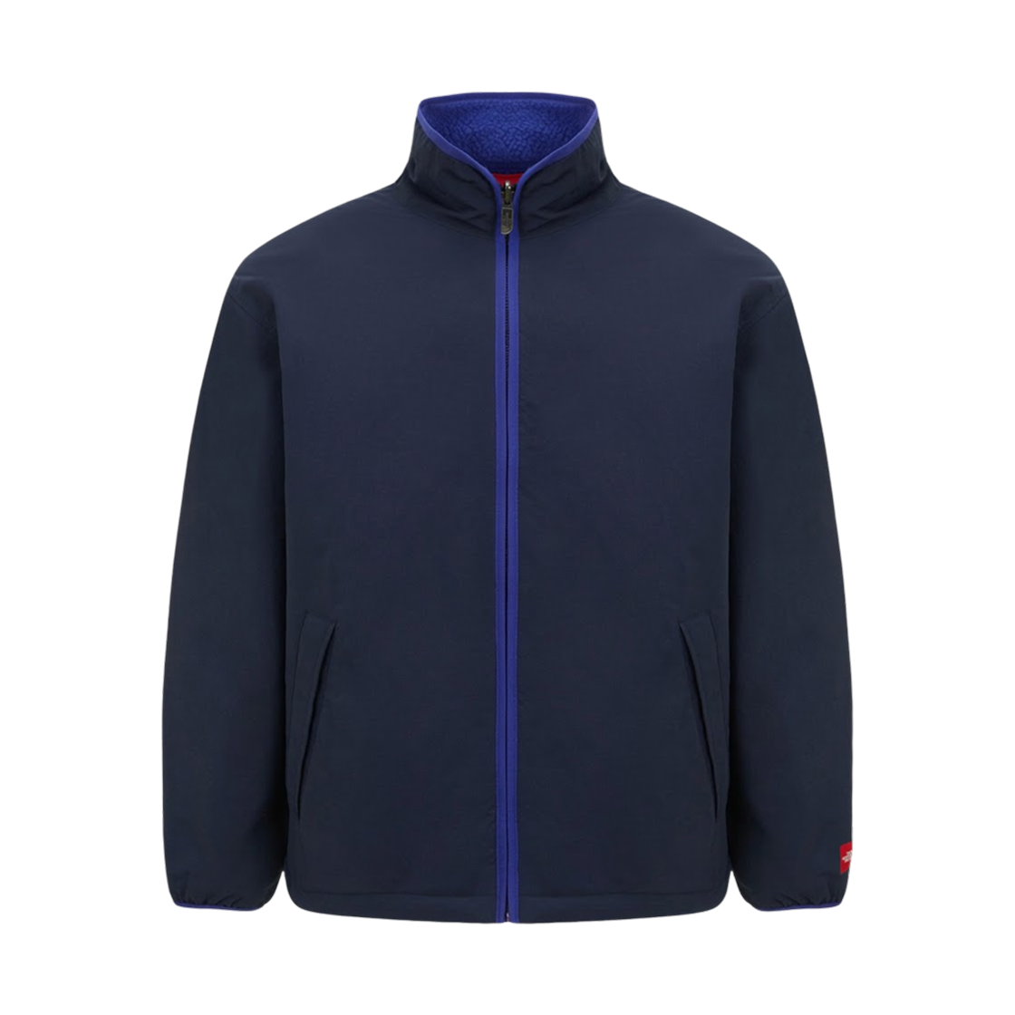 NJ4FS29B The North Face M TNF Red Box Reversible Fleece Jacket Dark Navy - 26SS
