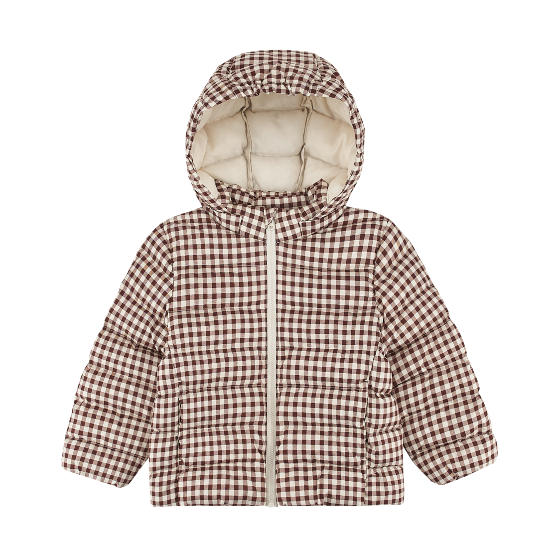 479703-35 (Kids) Uniqlo Pufftech Washable Parka Brown - JP