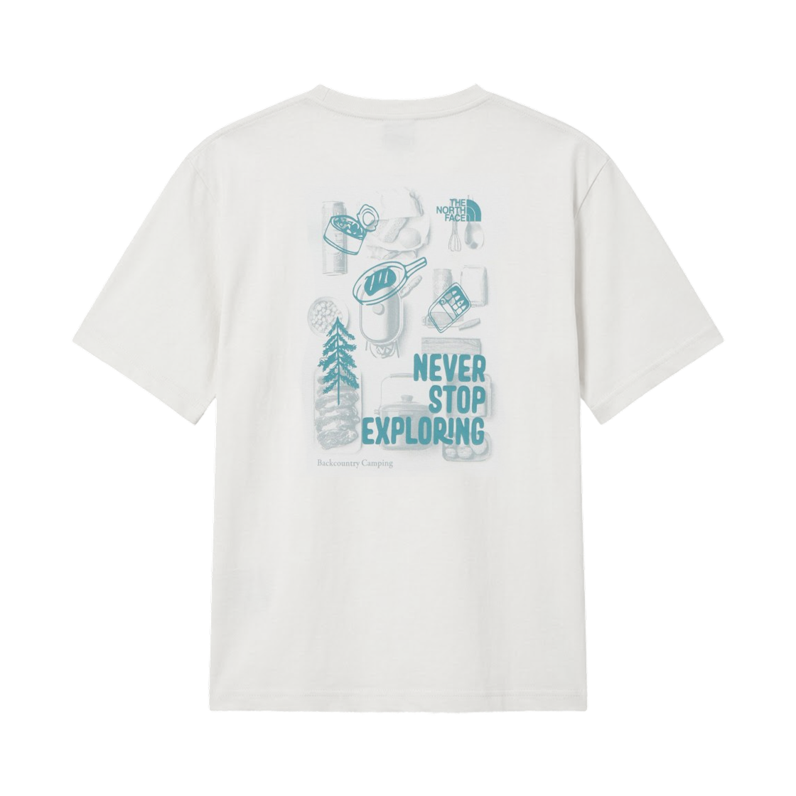 NT7US23B The North Face Daycamper S/S R/T-Shirt White - 26SS