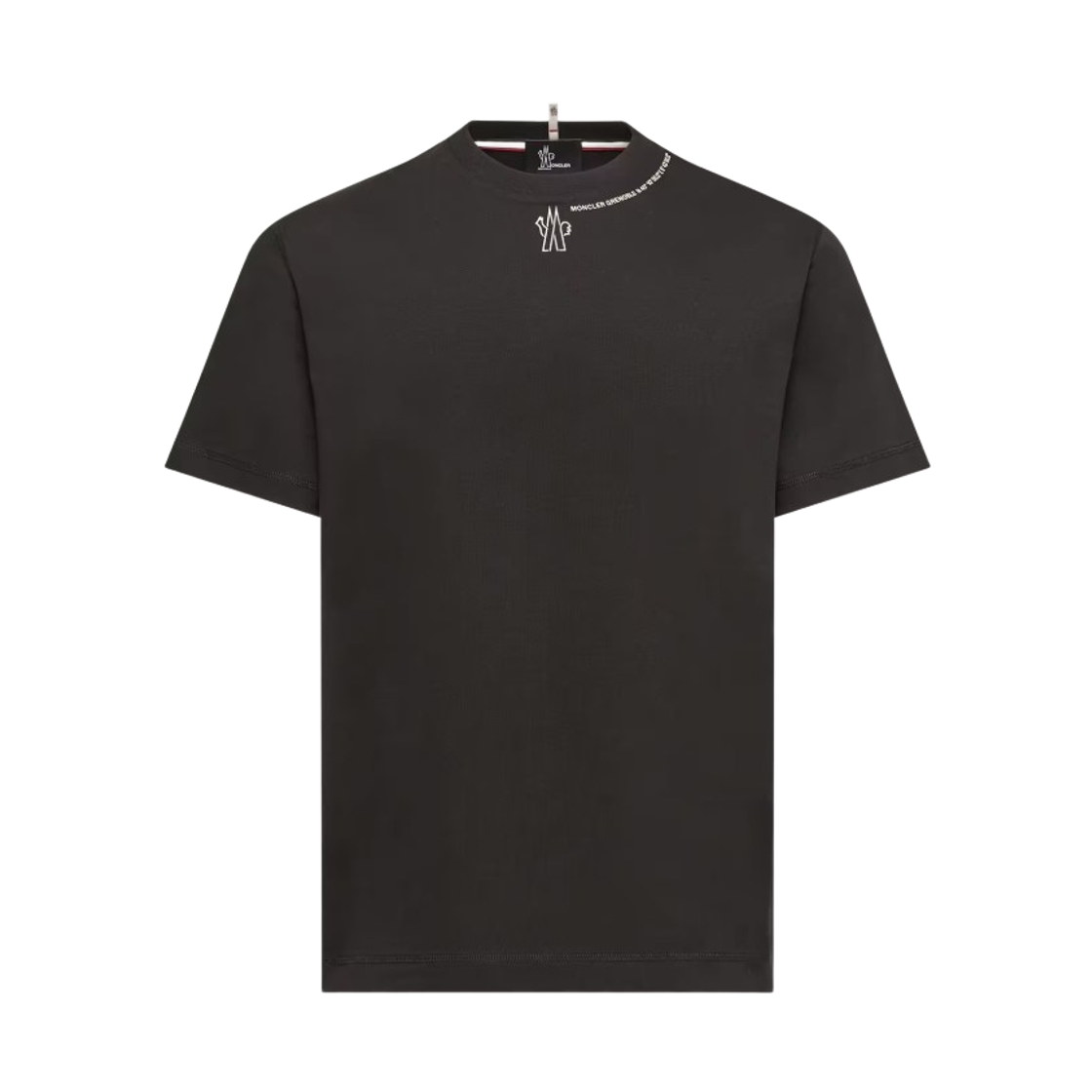 L1-097-8C00020-89AZ9-999 Moncler Logo Cotton T-Shirt Black - 26SS