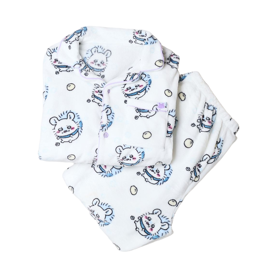 스파오 x 치이카와 따뜻한 수면 파자마 화이트(Spao x Chiikawa Warm Sleep Pajama White)