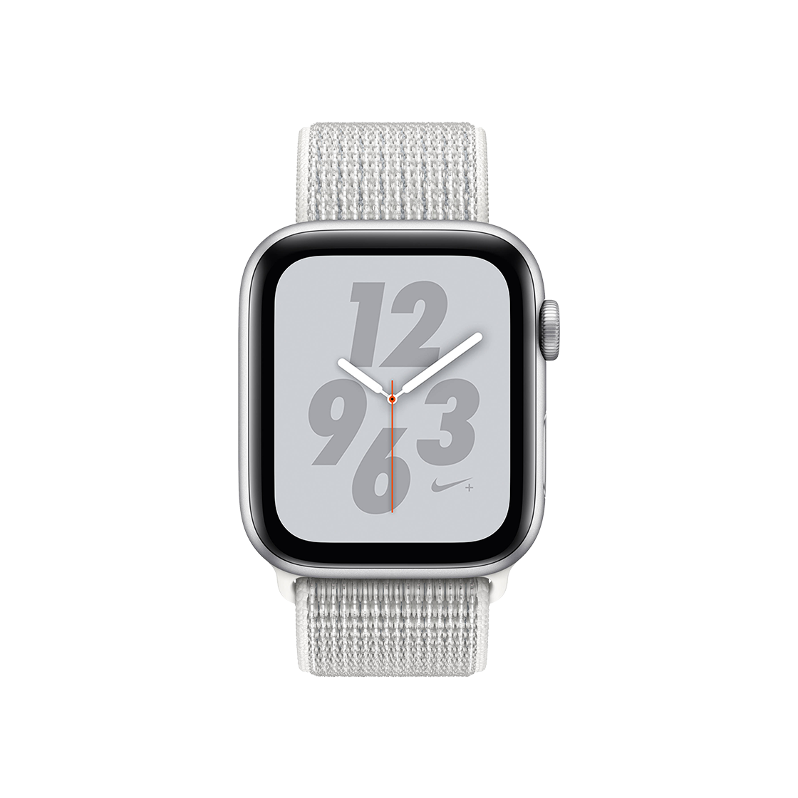 [B등급] 리퍼비시 애플 워치 SE 44mm GPS 실버 알루미늄 케이스 스포츠 루프 나이키([B등급] Refurbished Apple Watch SE 44mm GPS Silver Aluminium Case with Sport Loop Nike)