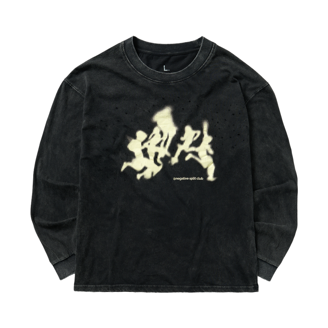 26SSTLT01BK negative split club Airact Mineral Sprint Long Sleeve Black