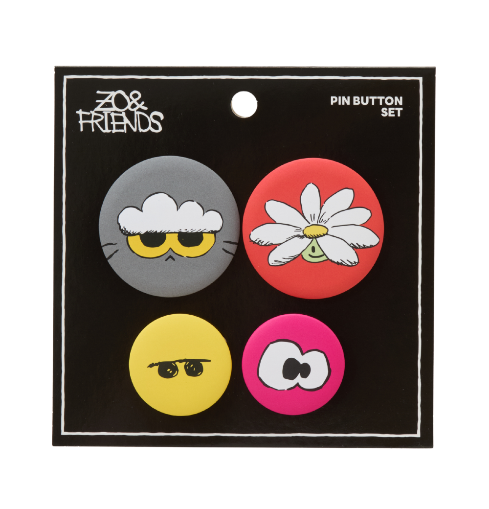 [조앤프렌즈] 핀뱃지 세트([ZO&FRIENDS] PIN BADGE SET)