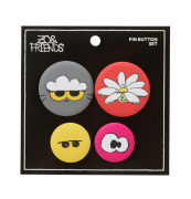 [ZO&FRIENDS] PIN BADGE SET
