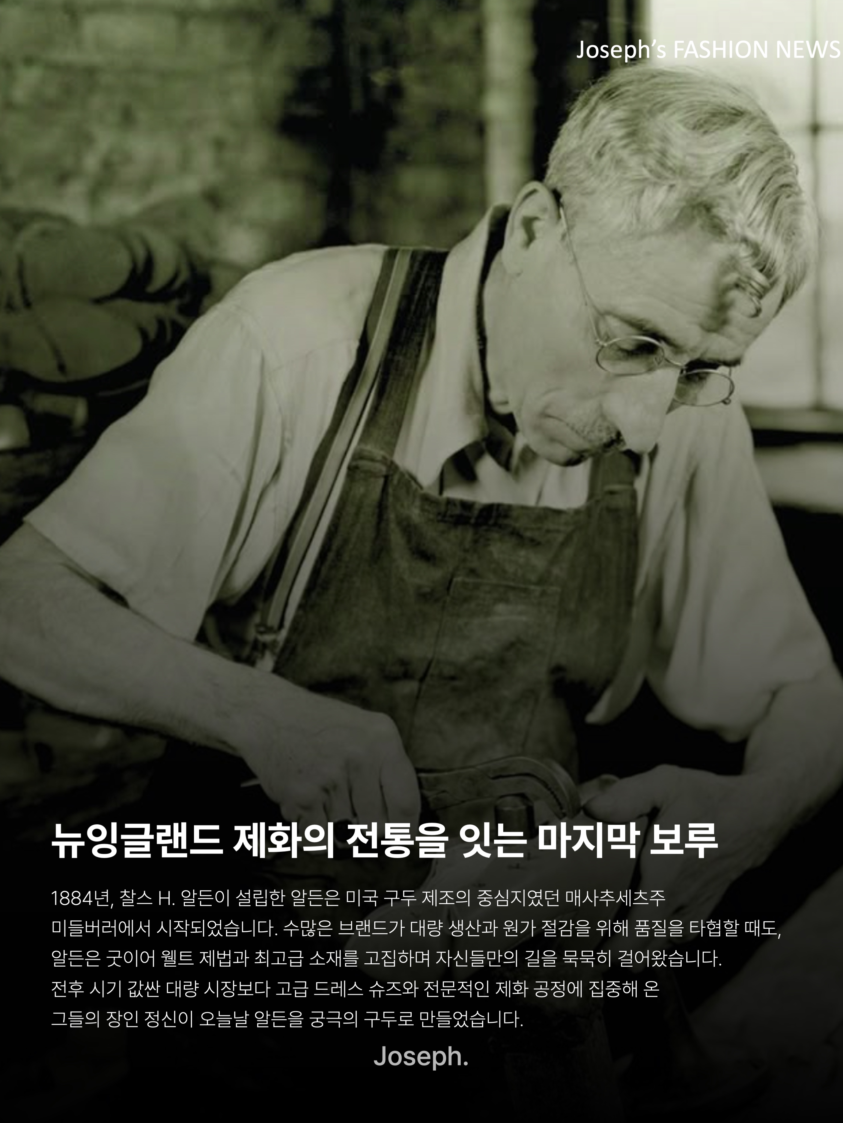 Alden 990 Cordovan Plain Toe Blucher Oxford Burgundy - D, Alden 563 Shell Cordovan Tassel Loafers Color 8 - D 착용 스타일 - 2