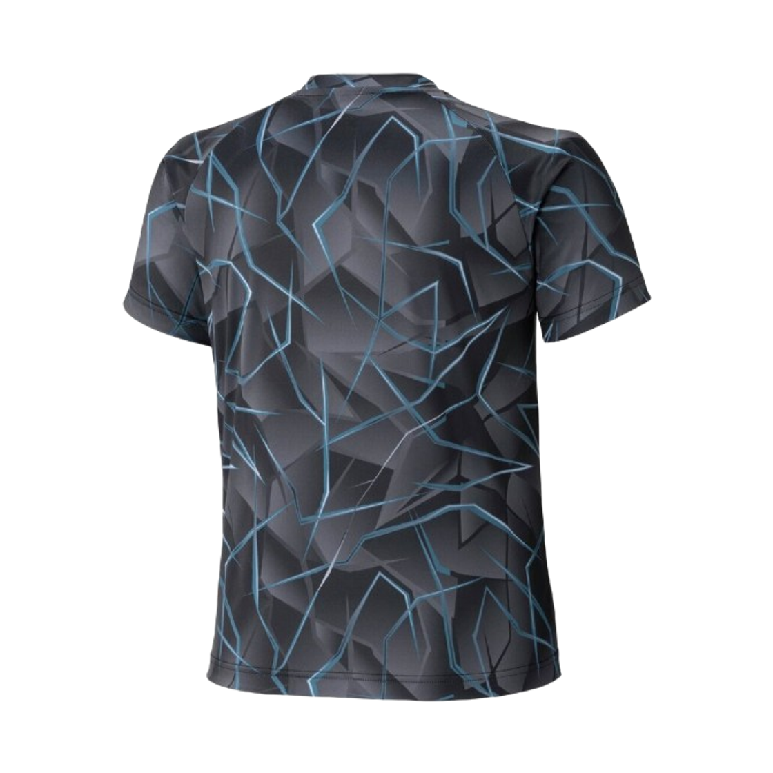 (키즈) 미즈노 글로벌 엘리트 그래픽 티셔츠 블랙((Kids) Mizuno Global Elite Graphic T-Shirt Black) - 2