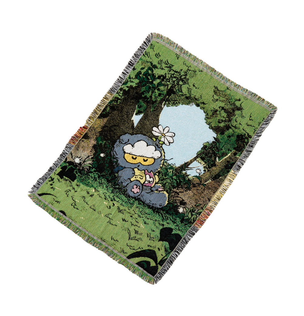 2081079739 [ZO&FRIENDS] WOVEN BLANKET