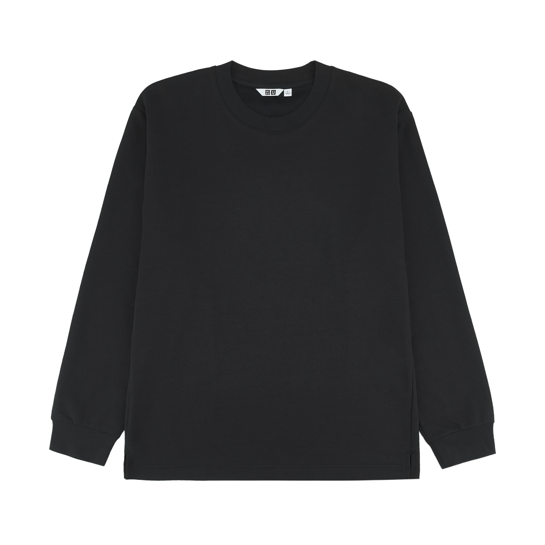 유니클로 U 에어리즘 코튼 크루넥 티셔츠 블랙 - JP(Uniqlo U Airism Cotton Crewneck T-Shirt Black - JP) - 1