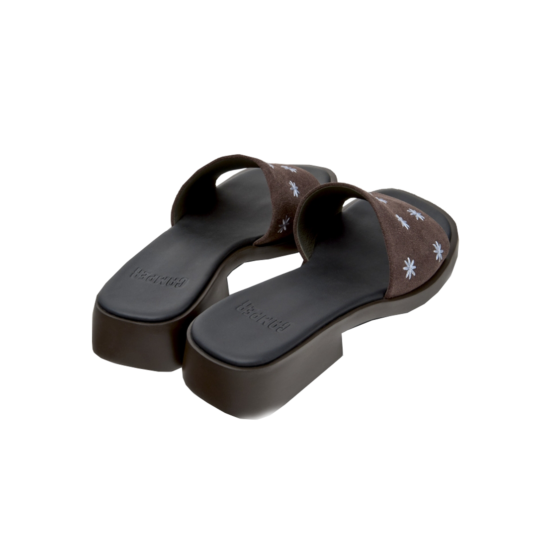 캠퍼 여성 다나 슬리퍼 브라운(Camper Women Dana Slippers Brown) - 4