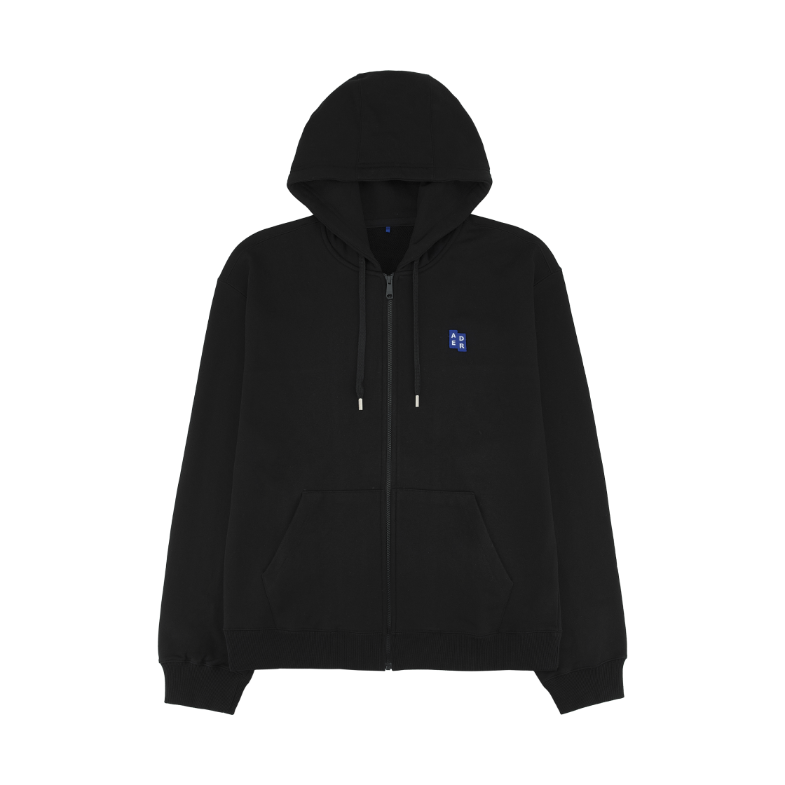 아더에러 시그니피컨트 TRS/BL 태그 후드 집업 01 블랙(Ader Error Sig; TRS/BL Tag Hoodie Zip-Up 01 Black)