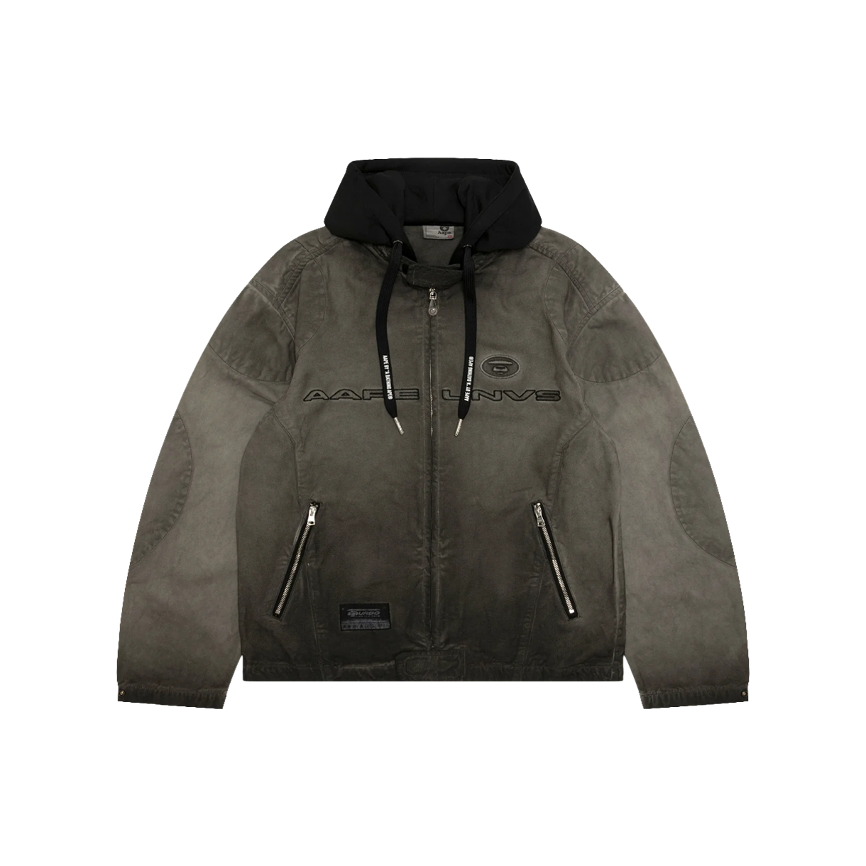 에이프 메인 라이트 웨이트 자켓 차콜 - 26SS(AAPE Main Light Weight Jacket Charcoal - 26SS)