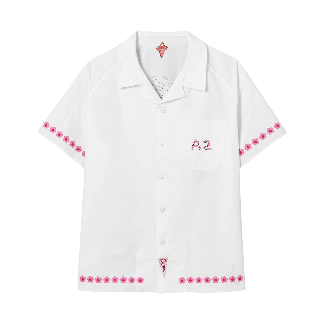 알렉스 조노 로즈 셔츠 화이트(Alex Zono Rose Shirt White)