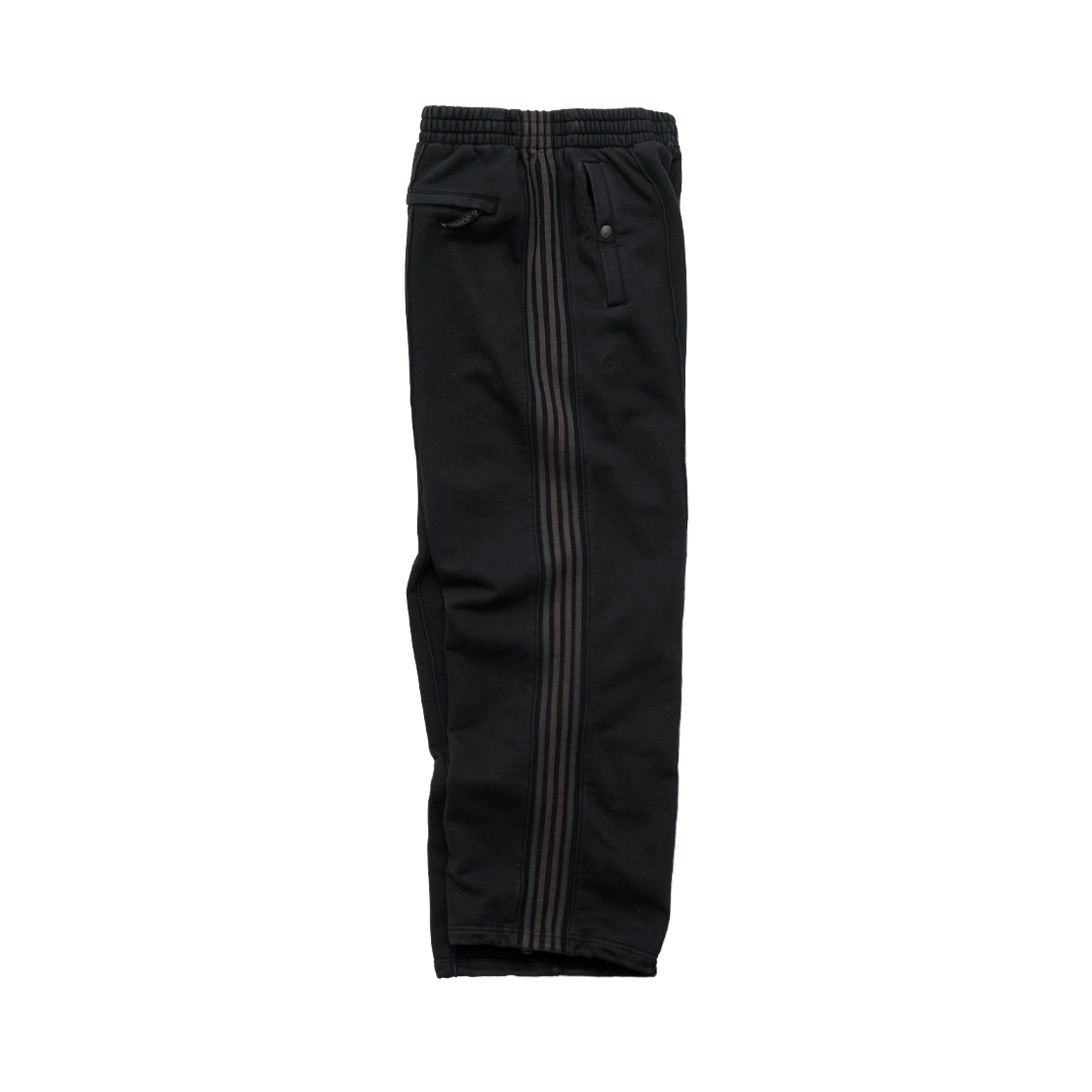 폴리테루 루즈드 트랙 팬츠 블랙/퍼플 브라운(Polyteru Loosed Track Pants Black/Purple Brown) - 3