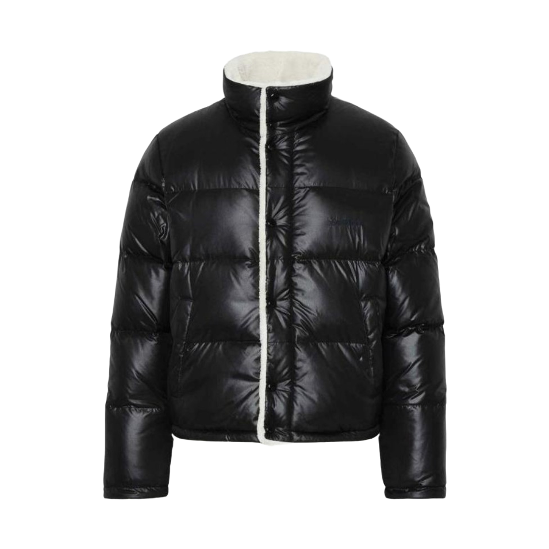 생로랑 나일론 다운 퍼퍼 자켓 블랙(Saint Laurent Nylon Down Puffer Jacket Black) - 1