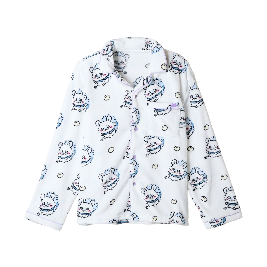 스파오 x 치이카와 따뜻한 수면 파자마 화이트(Spao x Chiikawa Warm Sleep Pajama White) - 2