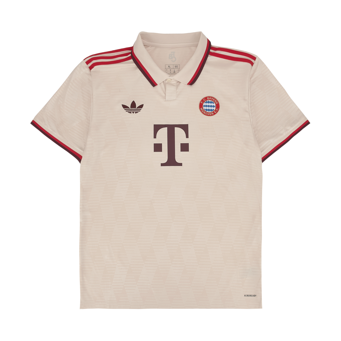 아디다스 바이에른 뮌헨 2024/25 3rd 저지 리넨 - KR 사이즈 (논 마킹 버전)(Adidas Bayern Munchen 2024/25 3rd Jersey Linen - KR Sizing (Non Marking Ver.))