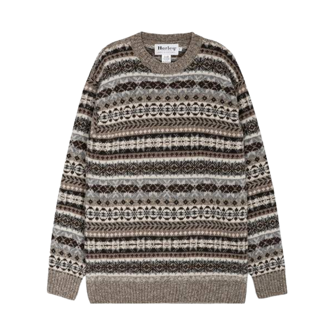 할리 오브 스코틀랜드 오버 페어리슬 니트 머쉬룸(Harley of Scotland Over Fair Isle Knit Mushroom)