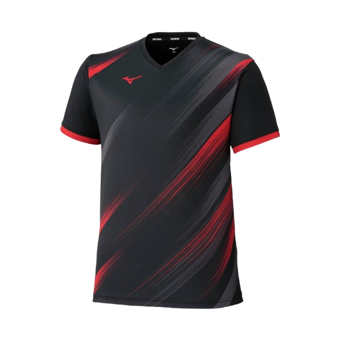 62JAD42509 (Kids) Mizuno Game Shirt Black