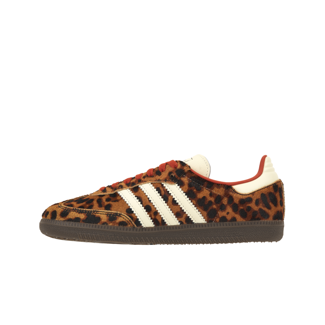 (W) 아디다스 삼바 OG 코어 블랙 프리러브드 레드((W) Adidas Samba OG Core Black Preloved Red) - 3