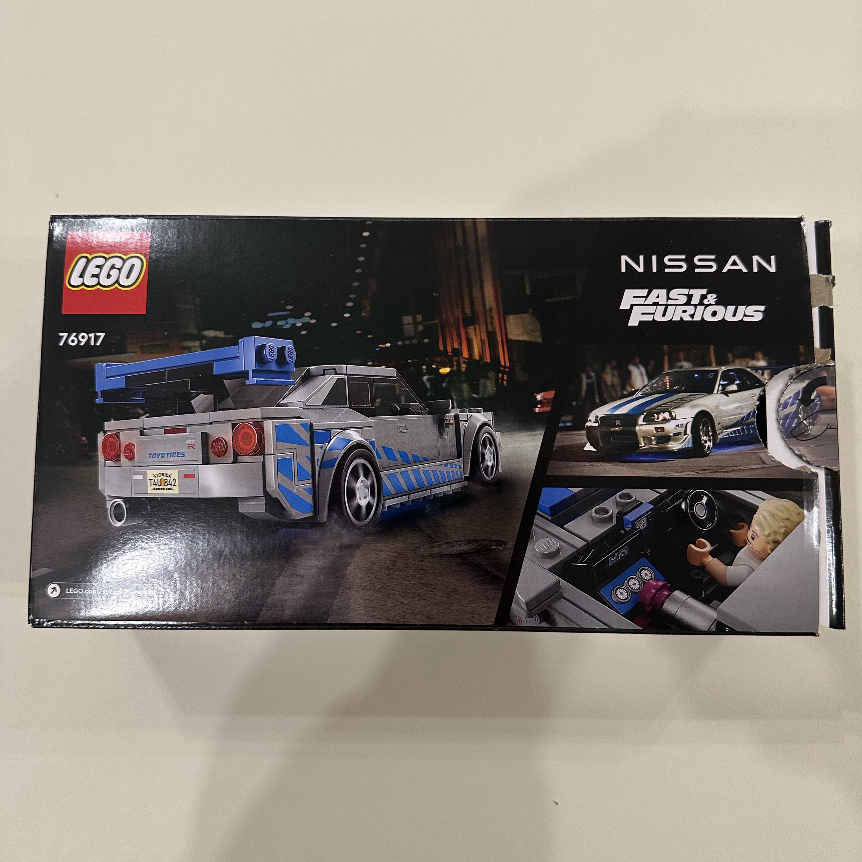 Lego 2 Fast 2 Furious Nissan Skyline GT-R (R34) 착용 스타일 - 2