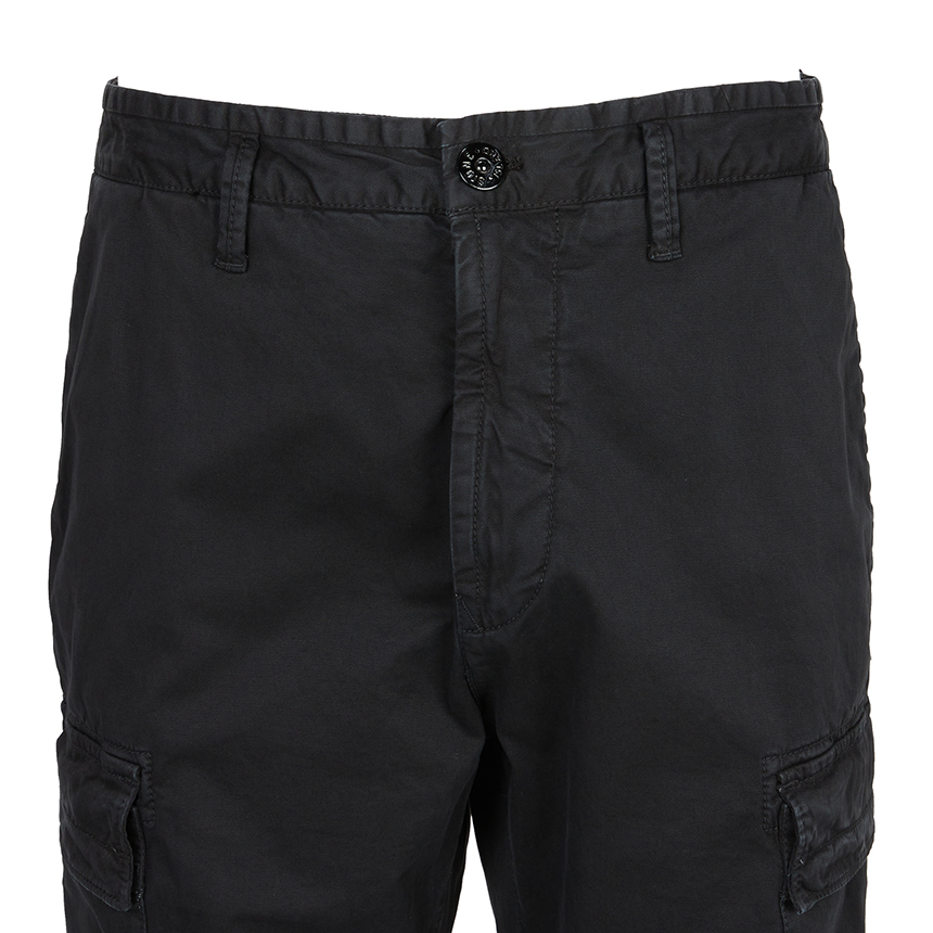 [20% 쿠폰] 스톤 아일랜드 판탈론 캐주얼 카고 팬츠 블랙 - 26SS([20% 쿠폰] Stone Island Pantalon Casual Cargo Pants Black - 26SS) - 4