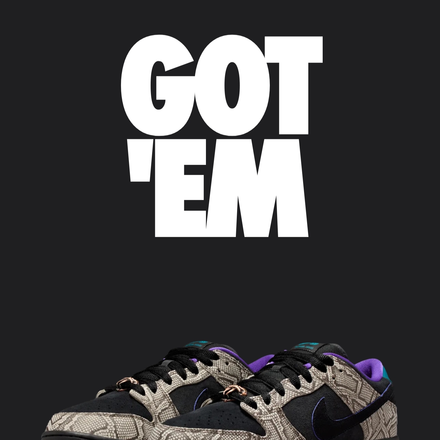 Nike x Dashawn Jordan SB Dunk Low String Black 착용 스타일