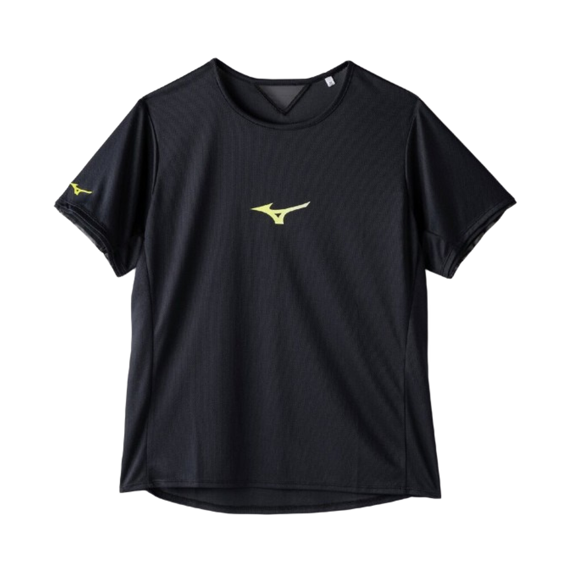 32MAD31509 (W) Mizuno Wide Silhouette Quick Dry T-Shirt Black