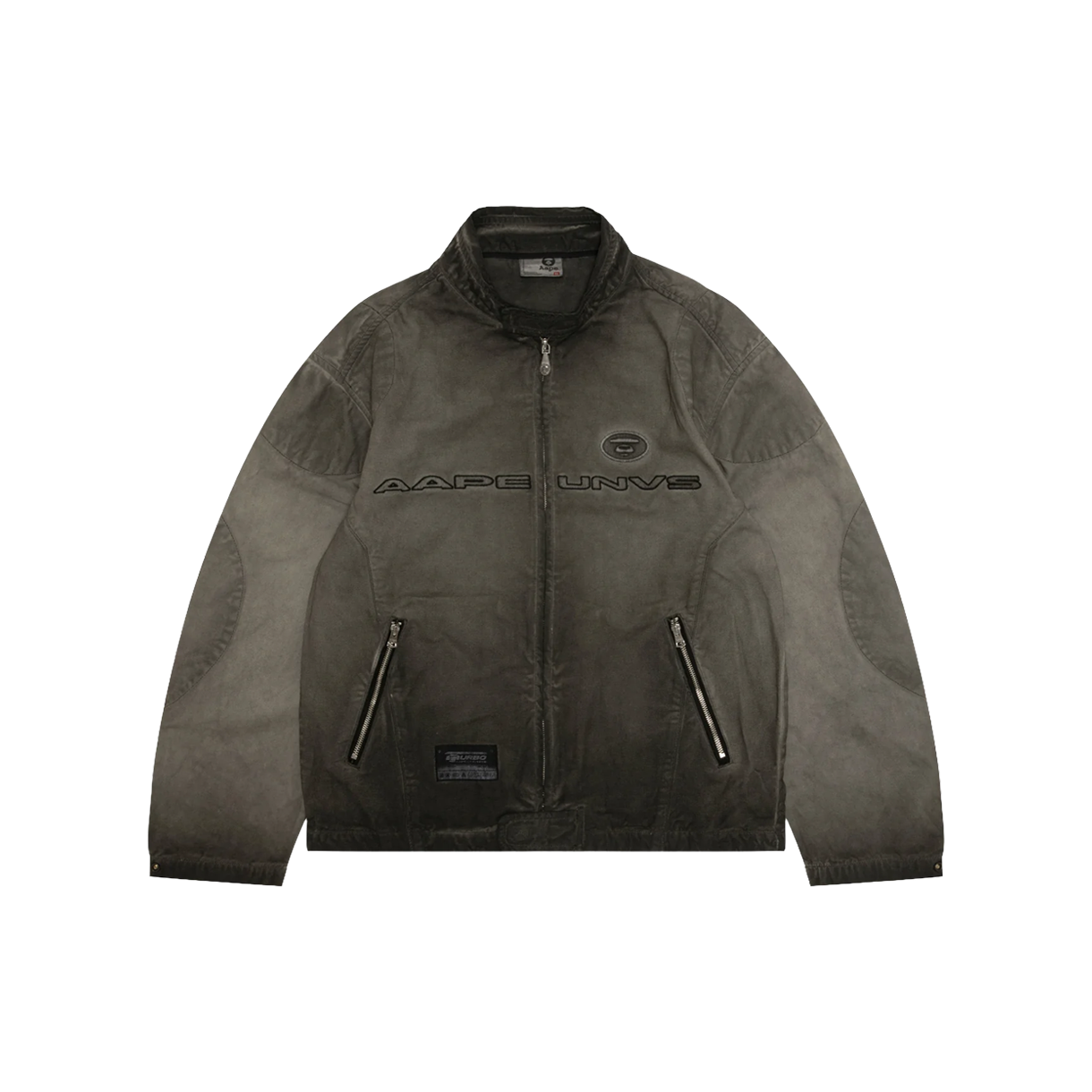 에이프 메인 라이트 웨이트 자켓 차콜 - 26SS(AAPE Main Light Weight Jacket Charcoal - 26SS) - 3
